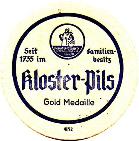 hamm ham-nw kloster rund 1a (215-gold medaille-blau)